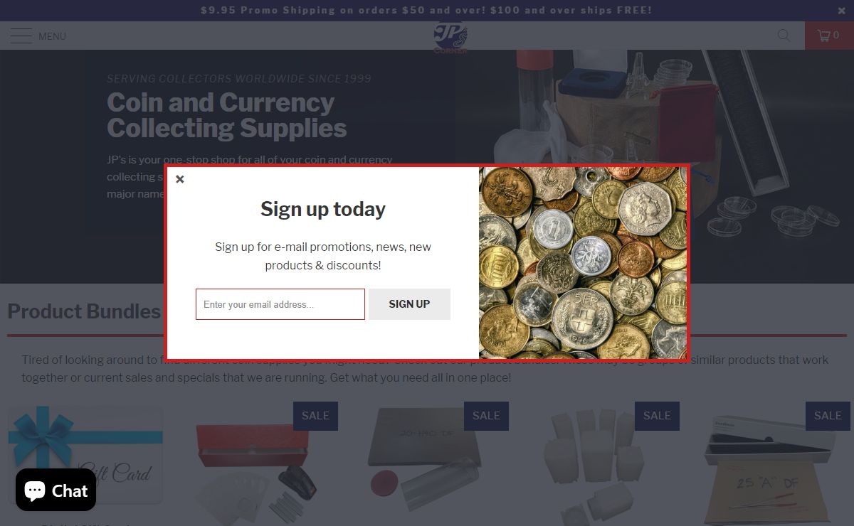 Welcome to JP's Corner | Coin & Currency Collecting Supplies