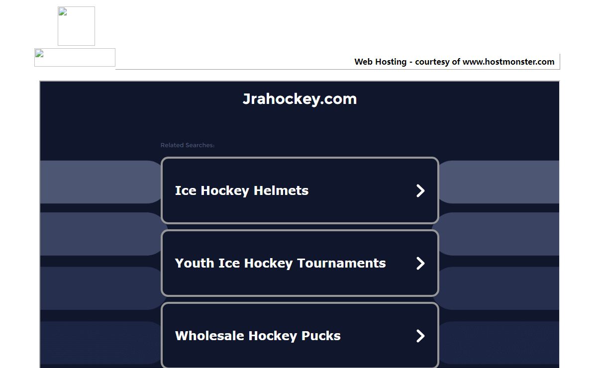 Welcome jrahockey.com - Hostmonster.com