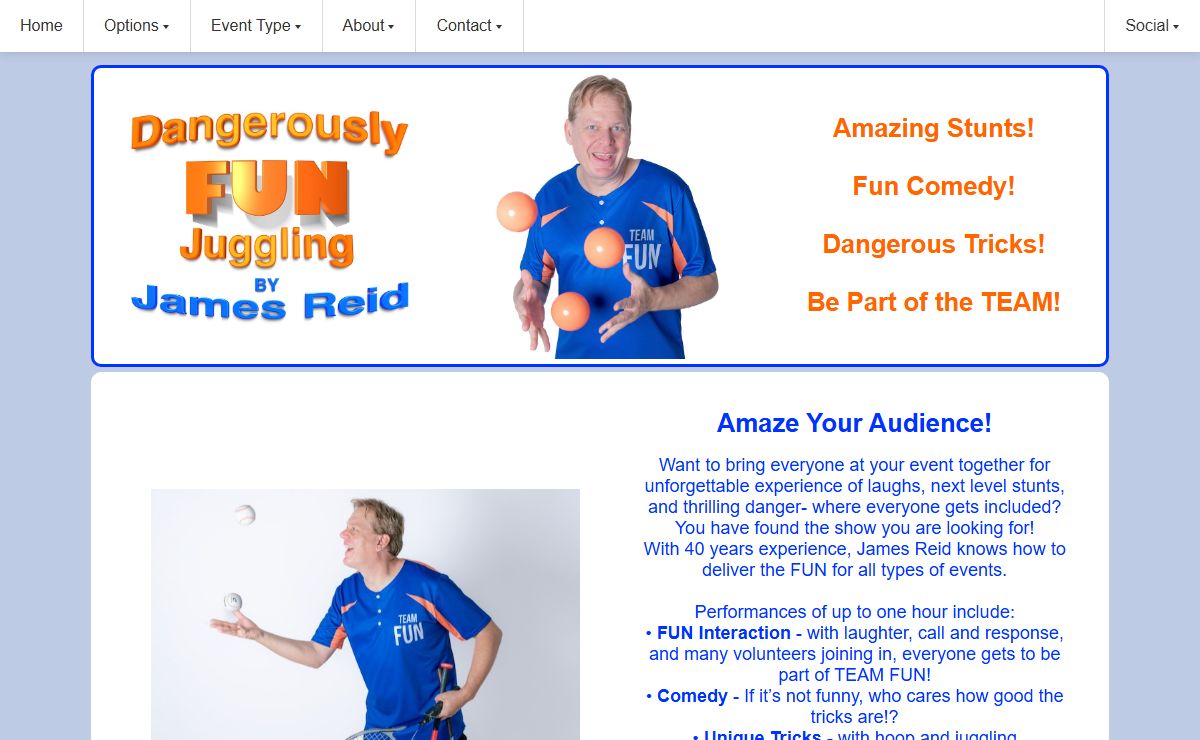 Juggler in Arizona | Dangerously Fun Juggling