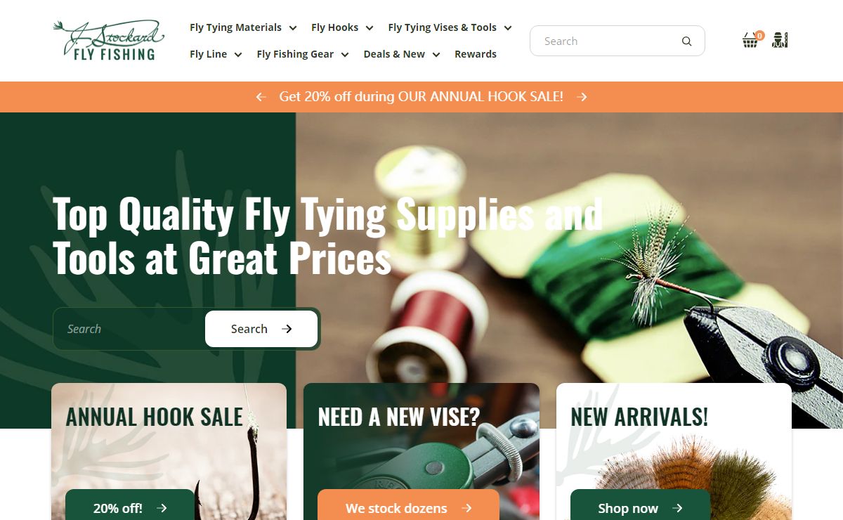 Quality Fly Tying Materials and Supplies | JS Fly Fishing