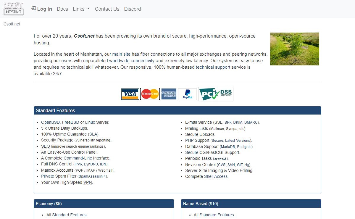 Csoft.net Hosting