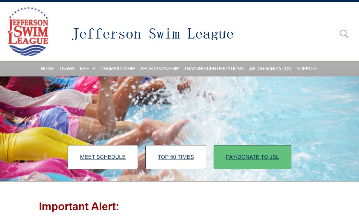 Jefferson Swim League (JSL) 2020