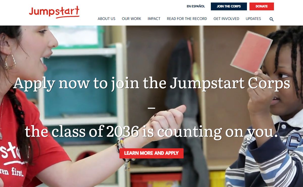 Jumpstart for Young Children - Advancing equitable outcomes by transforming early education