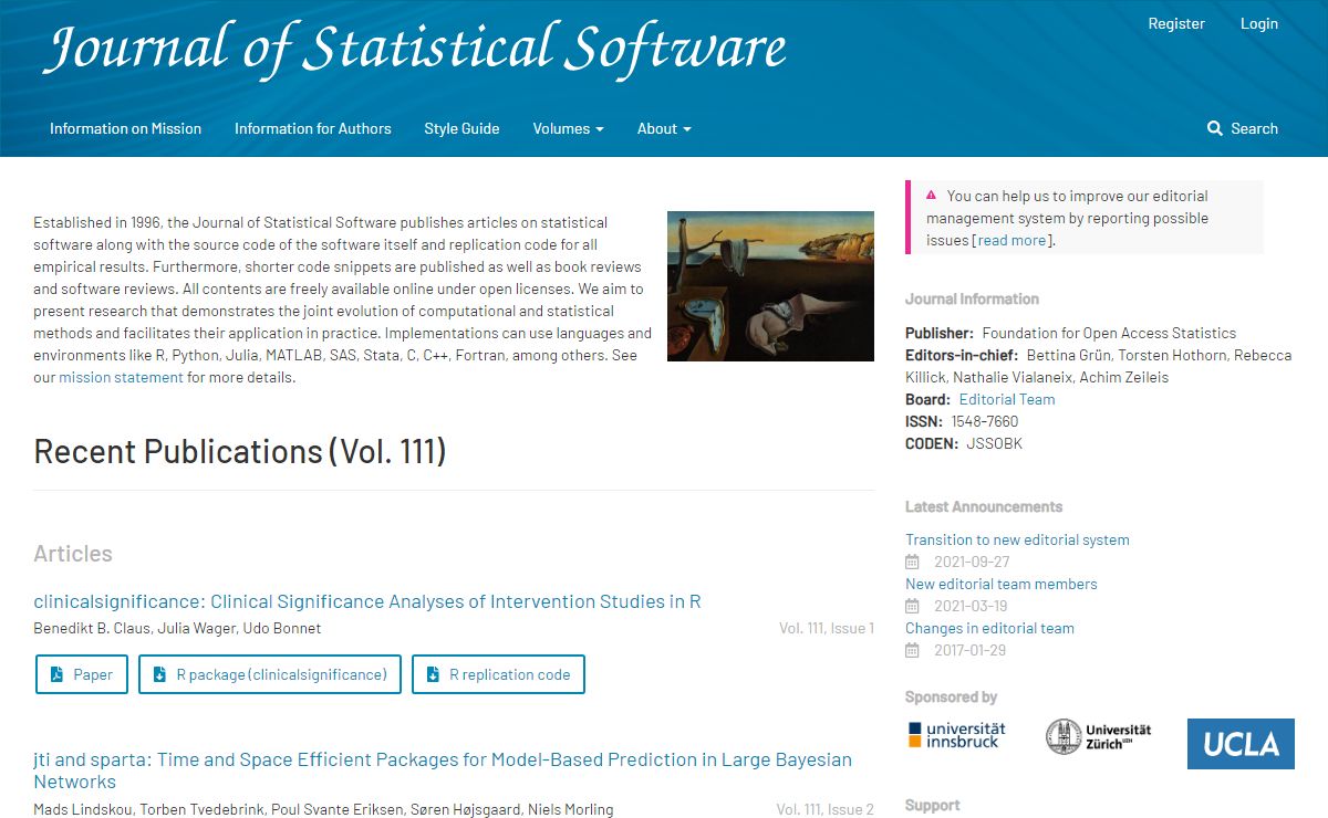 Journal of Statistical Software