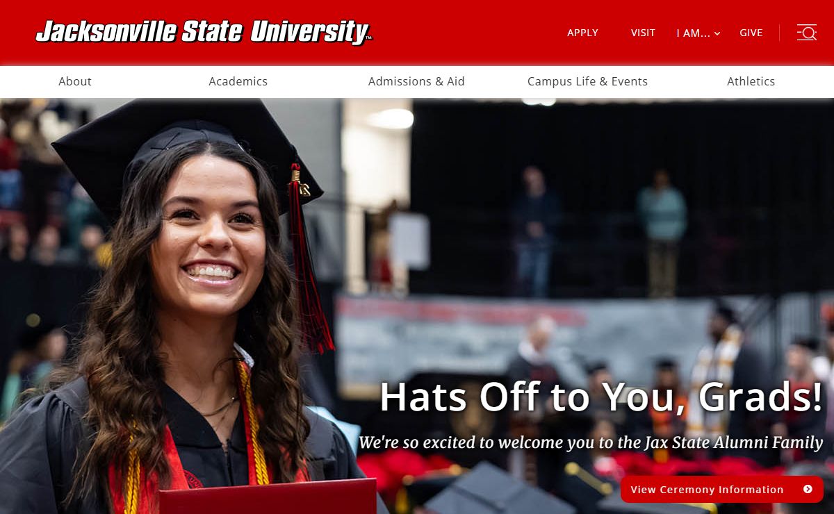 Jax State - The Friendliest Campus in the South