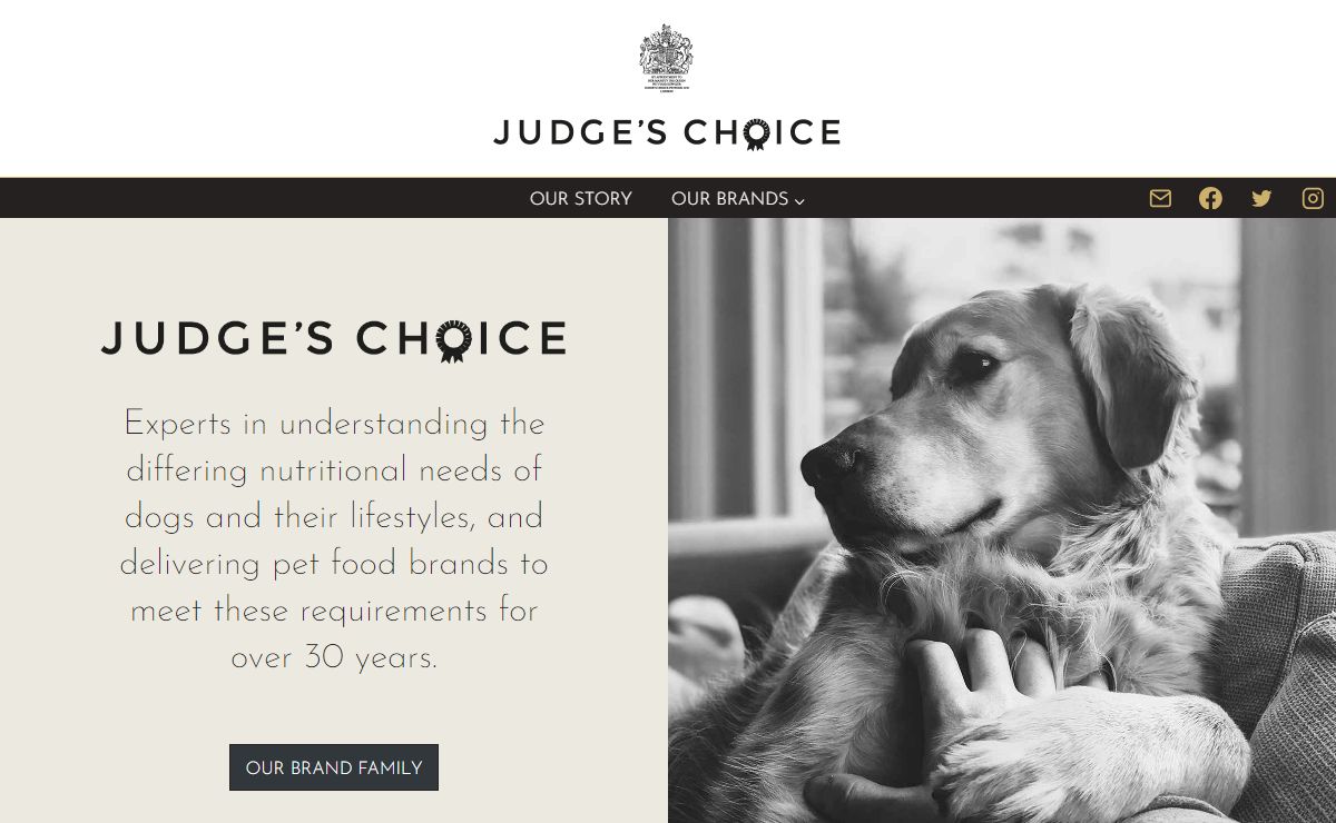 Home - Judges Choice Pet Food Ltd