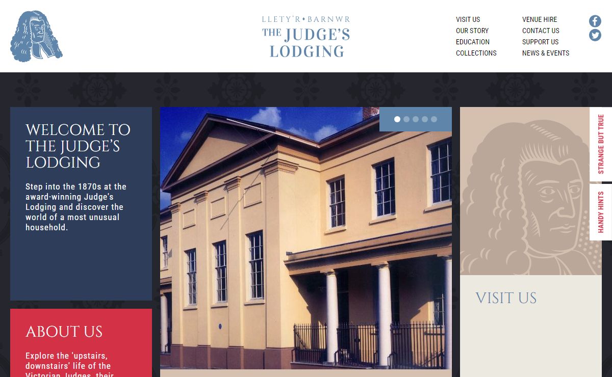 Award-winning 1870s Judge’s Lodging in Presteigne, Wales