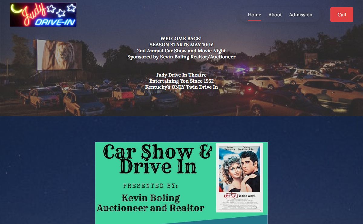 Home - Judy Drive In Theatre