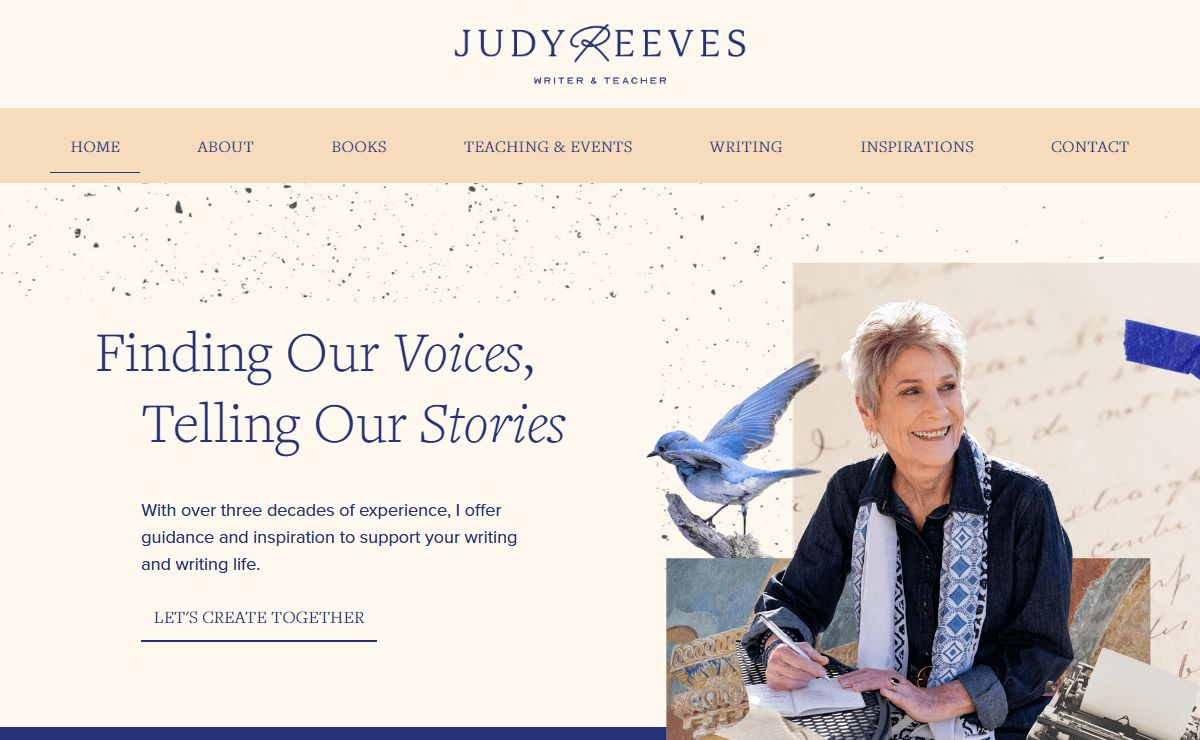 JUDY REEVES | WRITER & TEACHER