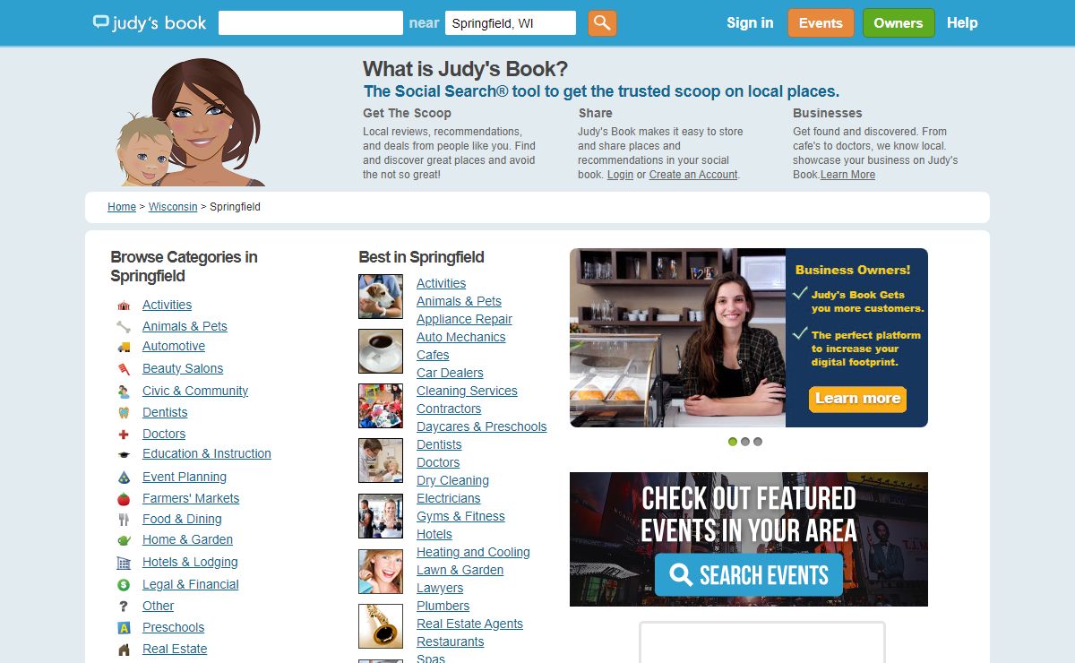 Springfield Local Reviews of Home Pros, Eateries, Lawyers, Doctors, & More.