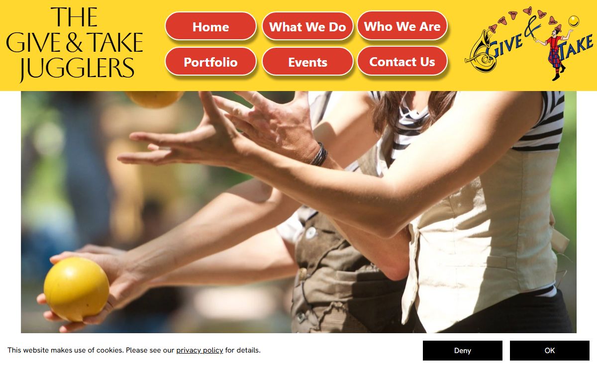 The Give & Take Jugglers - assembly programs family entertainment