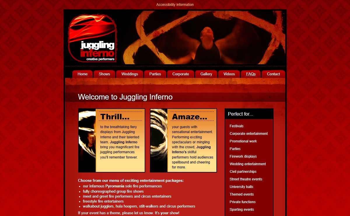 Juggling Inferno|Fire Eaters|Fire Jugglers| Fire Performers|For Hire