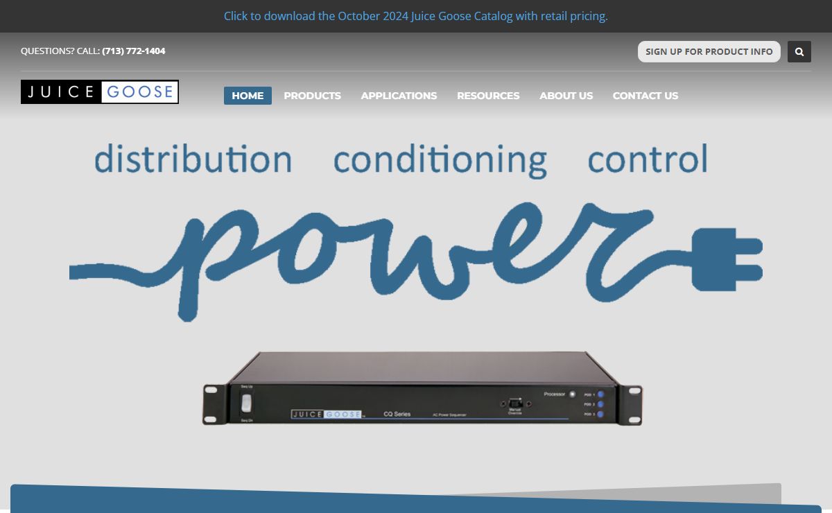 Home - AC Power Distribtion, Conditioning, and Control at JuiceGoose