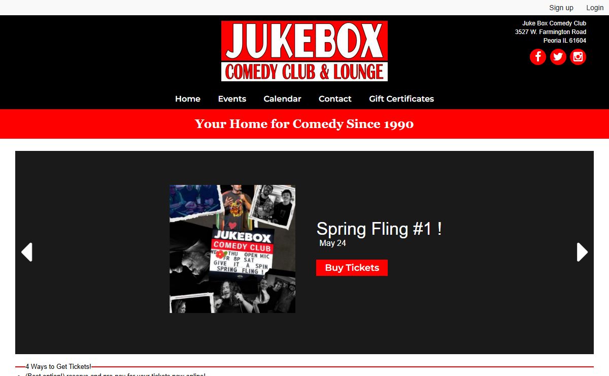 Juke Box Comedy Club