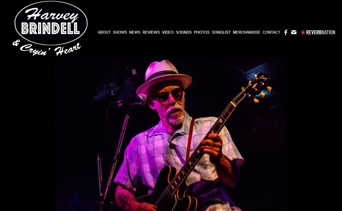 Harvey Brindell, Blues Band from Portland Oregon