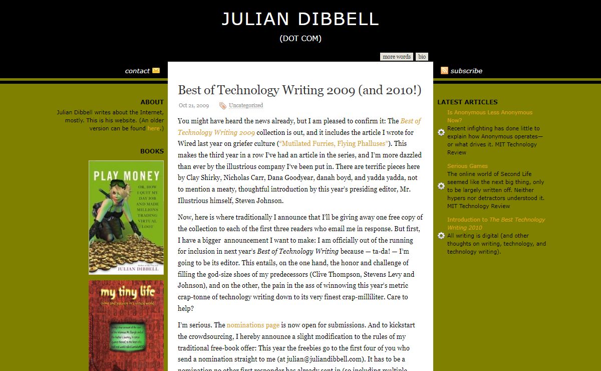 Julian Dibbell