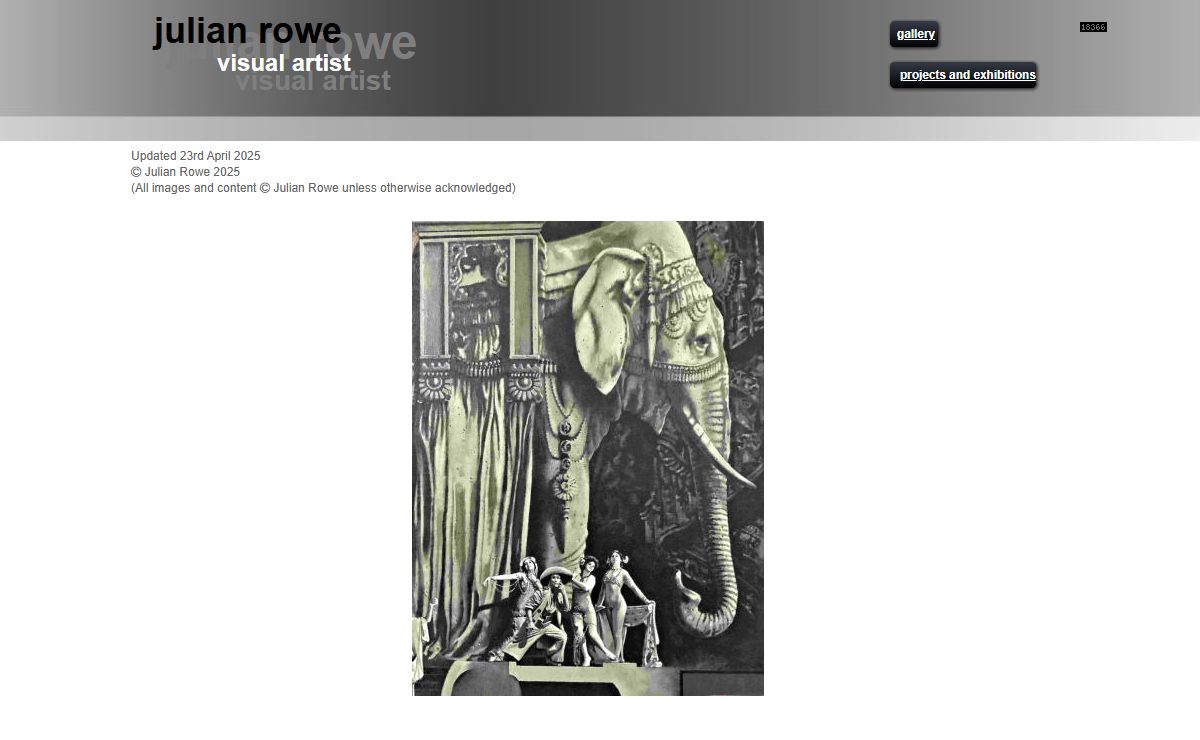 Julian Rowe - Visual Artist