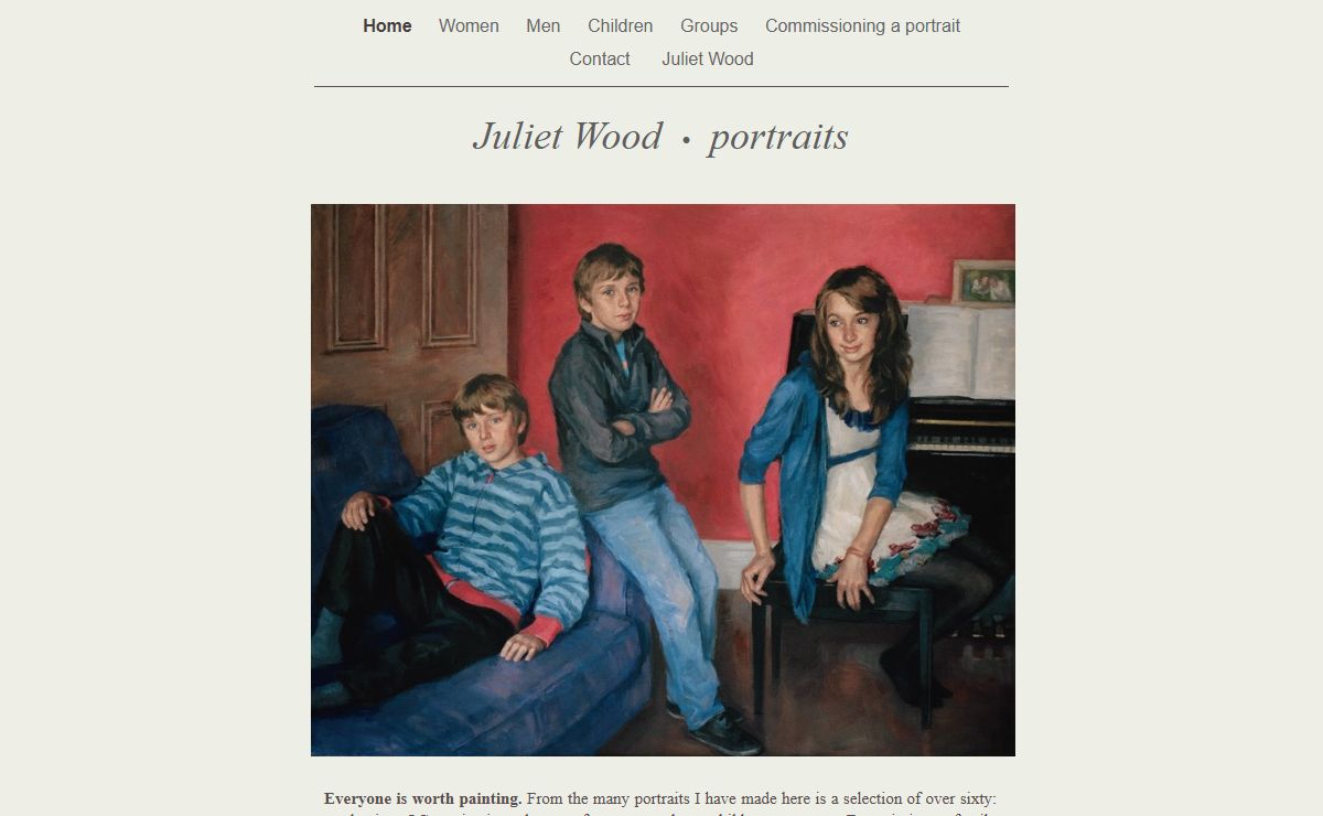 Juliet Wood • portraits