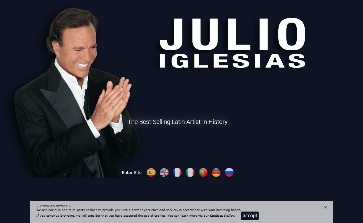 Julio Iglesias - Web Oficial