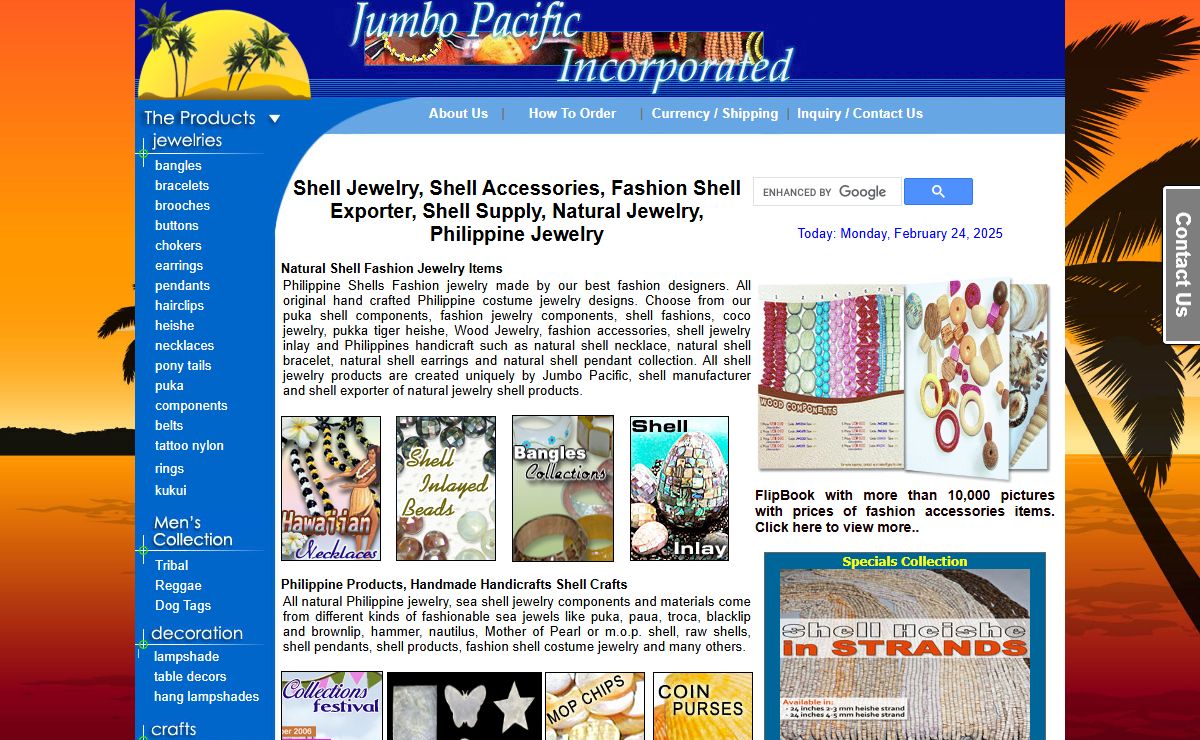 Fashion Shells Jewelry Manufacturer