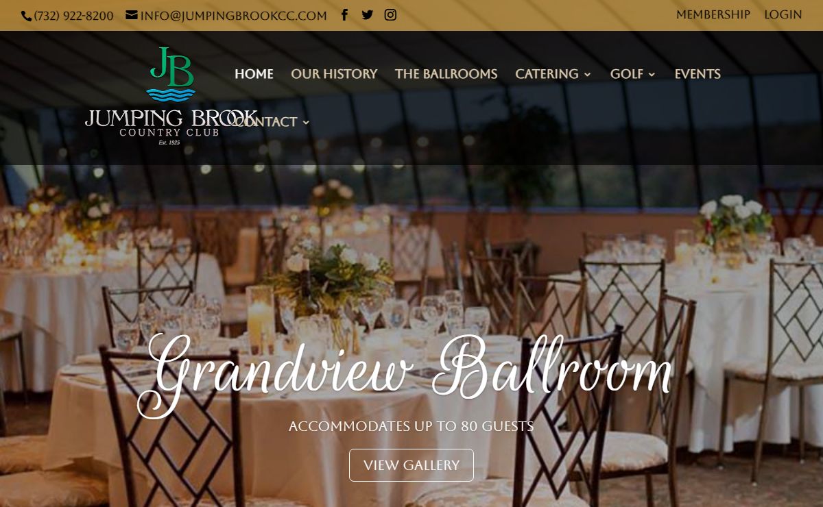 Jumping Brook Country Club | 210 Jumping Brook Road, Neptune, NJ 07753