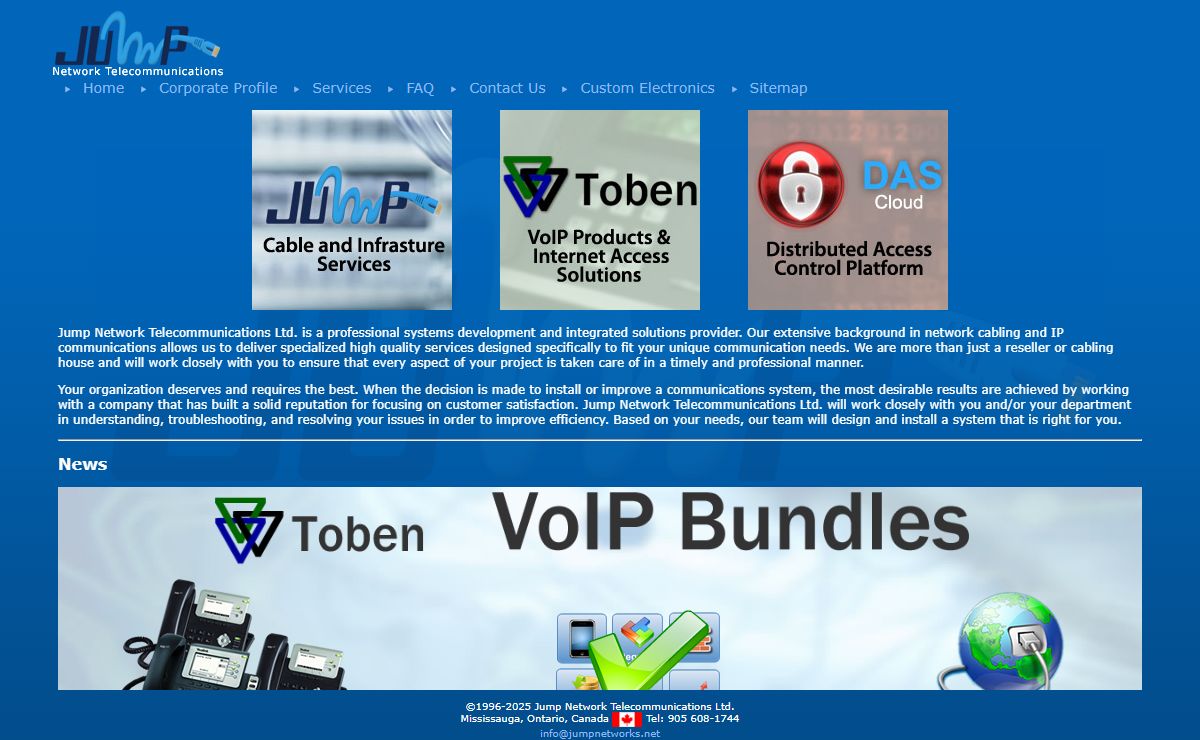 Jump Network Telecommunications Ltd
