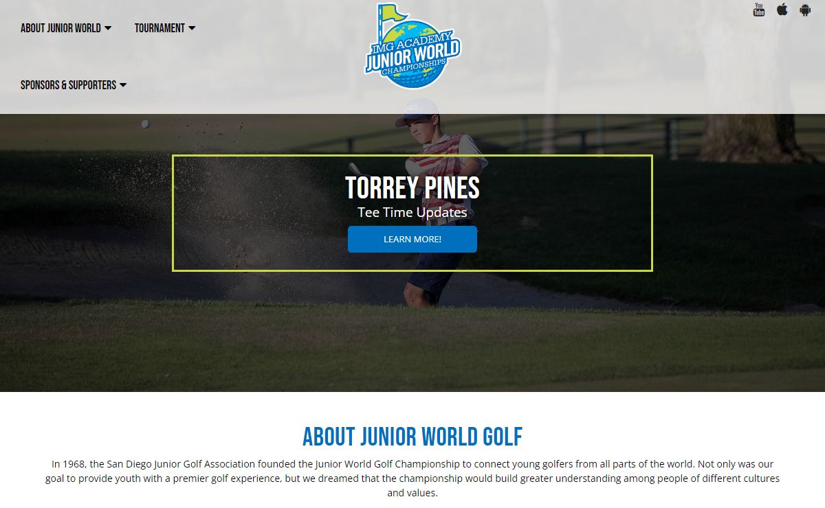 Junior World - Junior World Golf