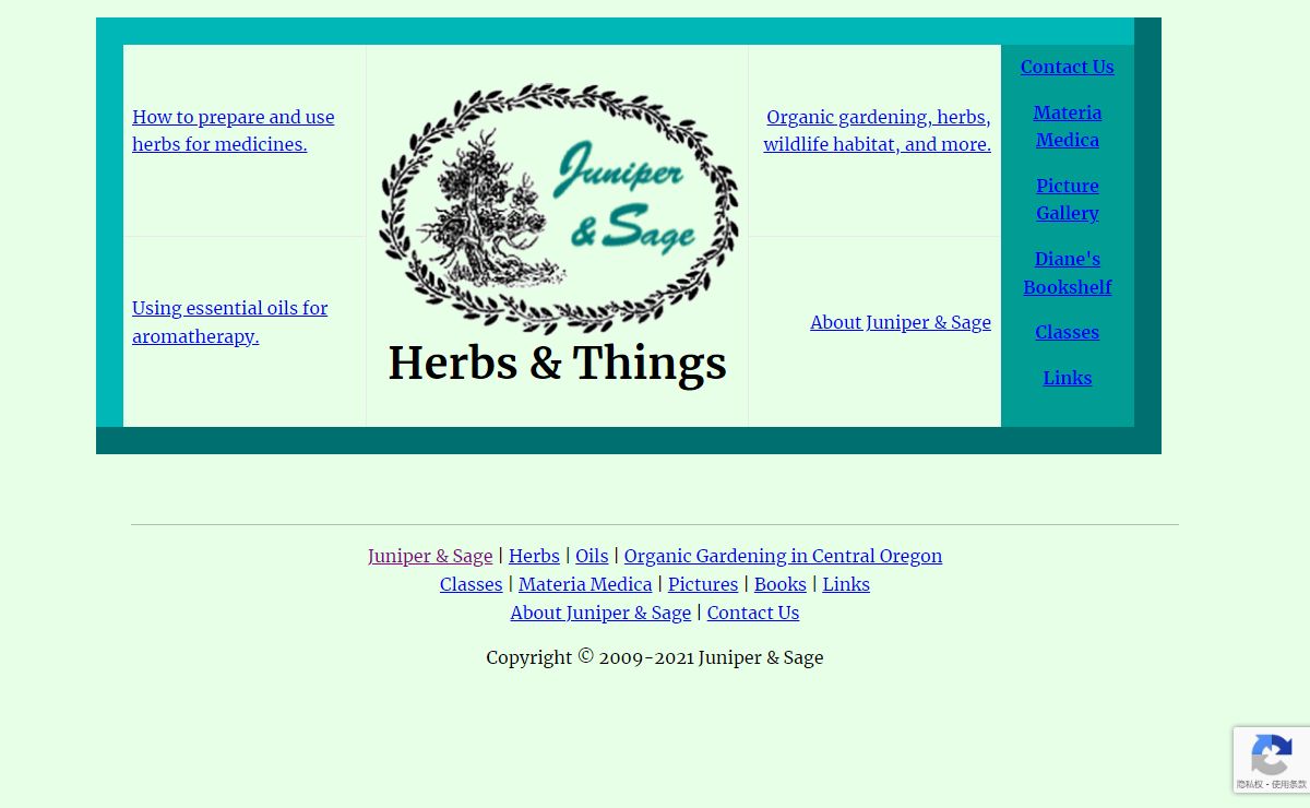 Home Page - Juniper & Sage