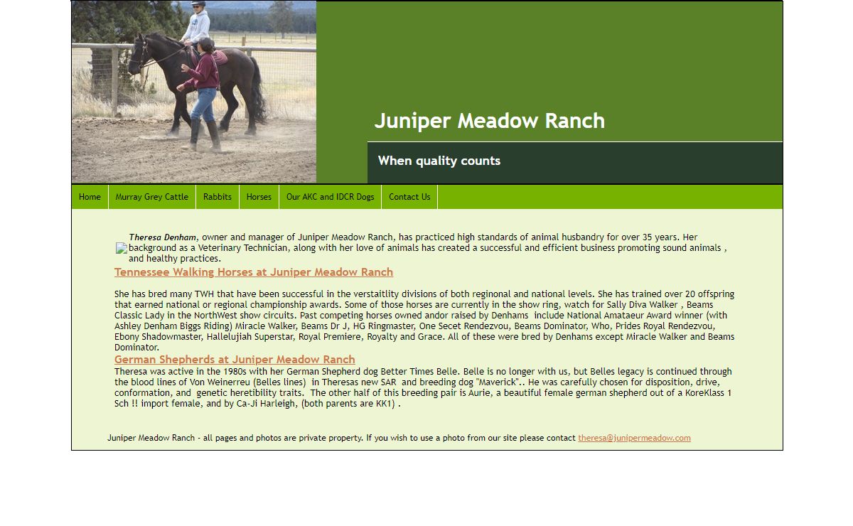 Juniper Meadow Ranch