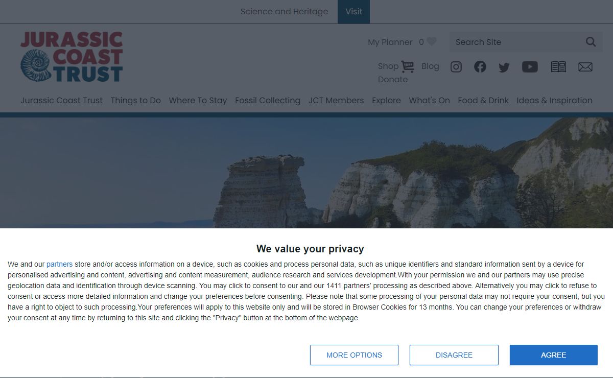 Welcome to the Jurassic Coast World Heritage Site