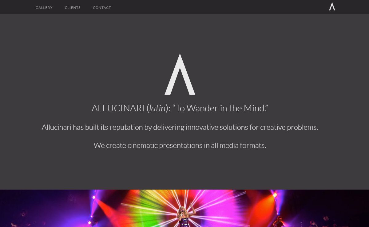 Allucinari | Official Allucinari Website
