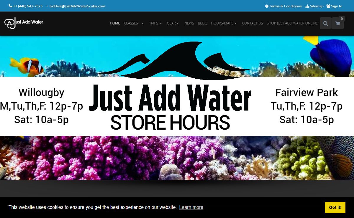 Welcome to Just Add Water
