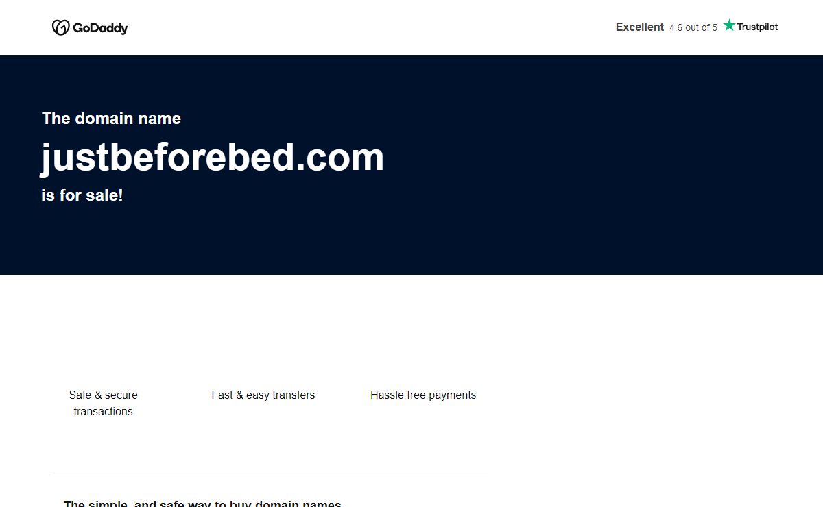 justbeforebed.com