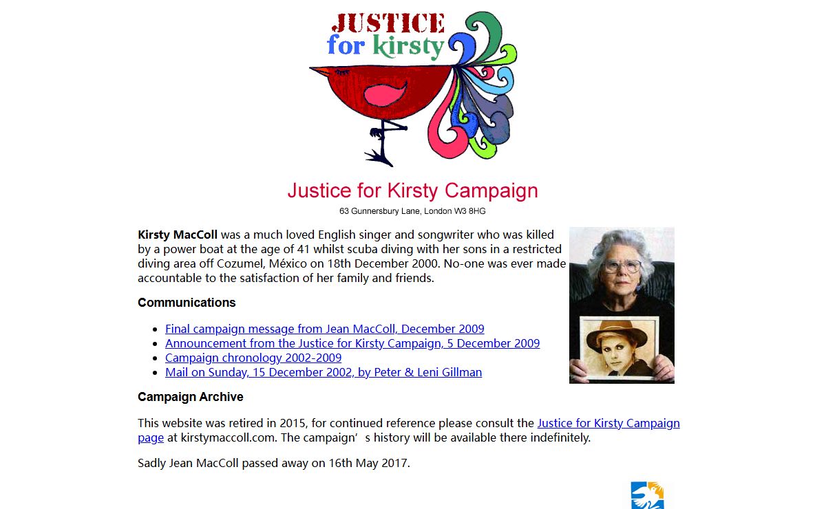 Justice For Kirsty campaign