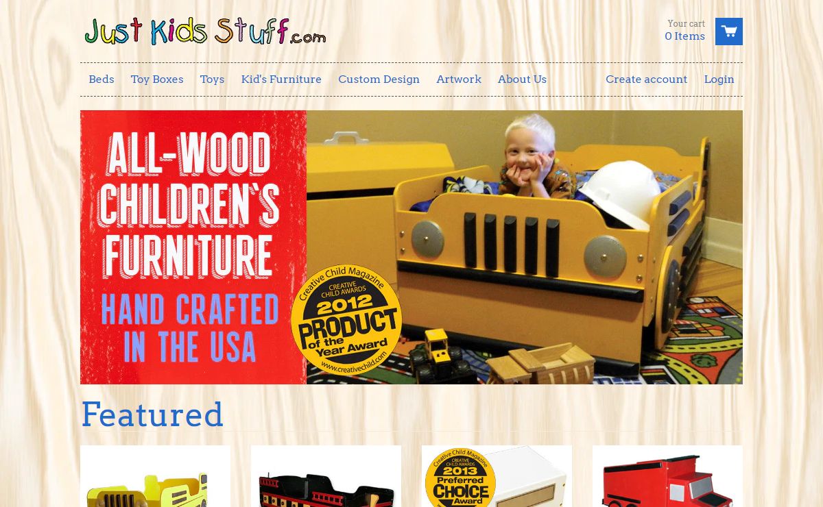 All Wood Children's Furniture | Made in the USA – Just Kids Stuff