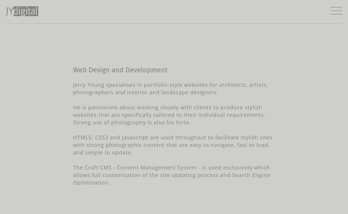 JYdigital - Web design and development