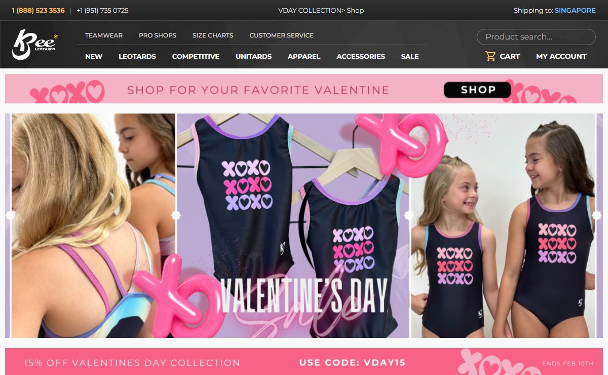 Girls Gymnastics Leotards | k-Bee Leotards