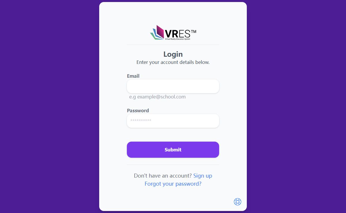 VRES | Login