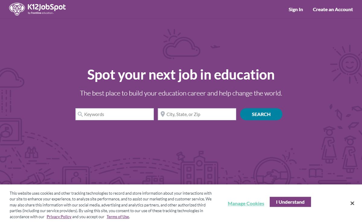 Spot your next job in education | K12JobSpot