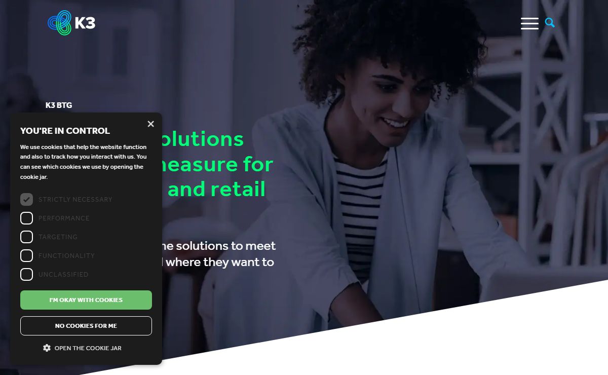 K3 - Transforming retail for good