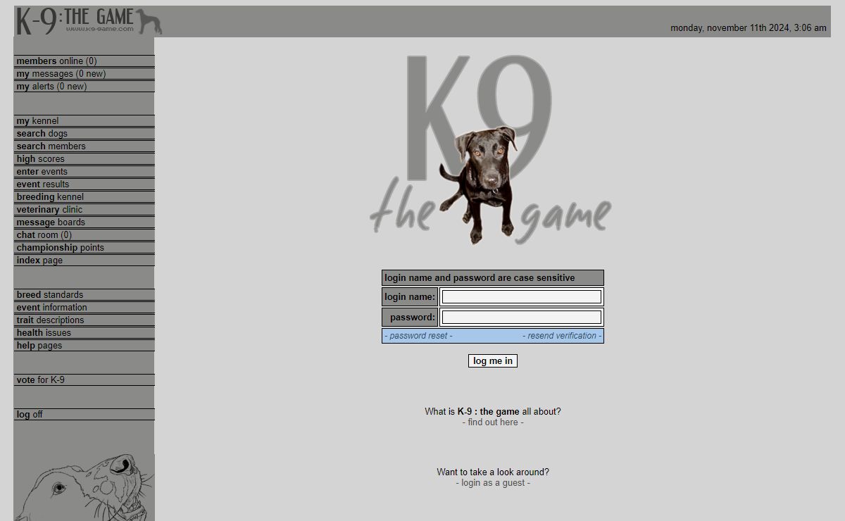 K-9 : the game