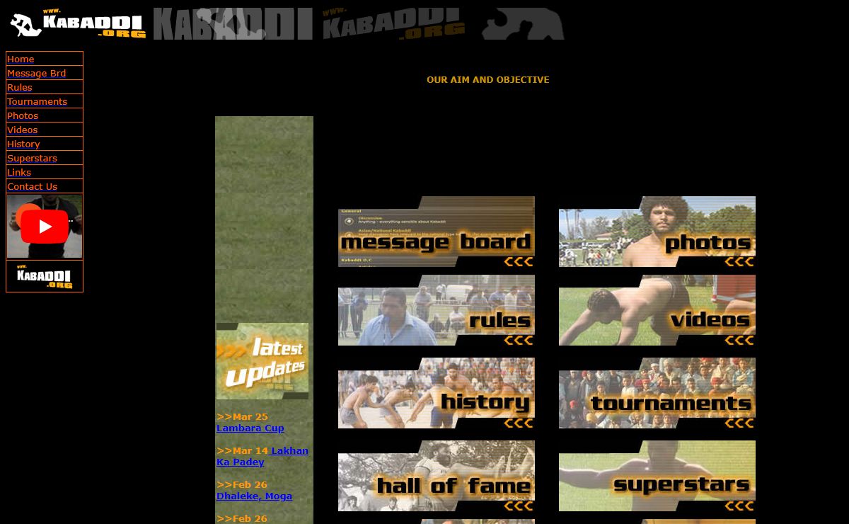 www.kabaddi.org - Home of Kabaddi