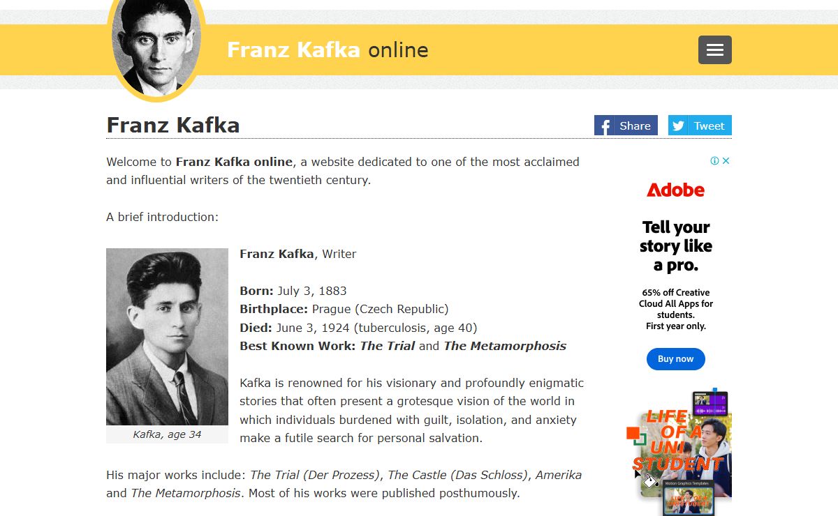 Franz Kafka Online