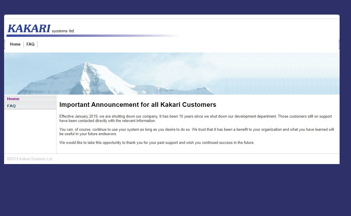 Kakari Systems Ltd.