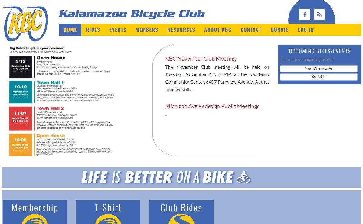 Kalamazoo Bicycle Club - Life is better on a bike!