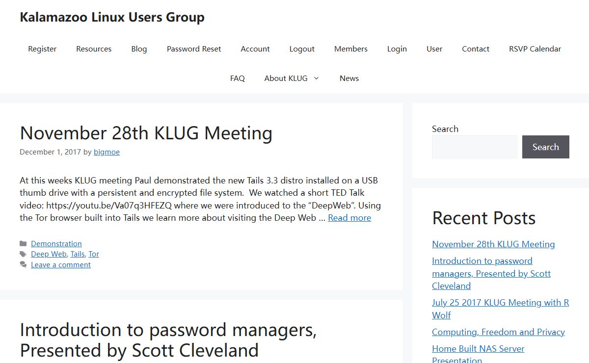Kalamazoo Linux Users Group