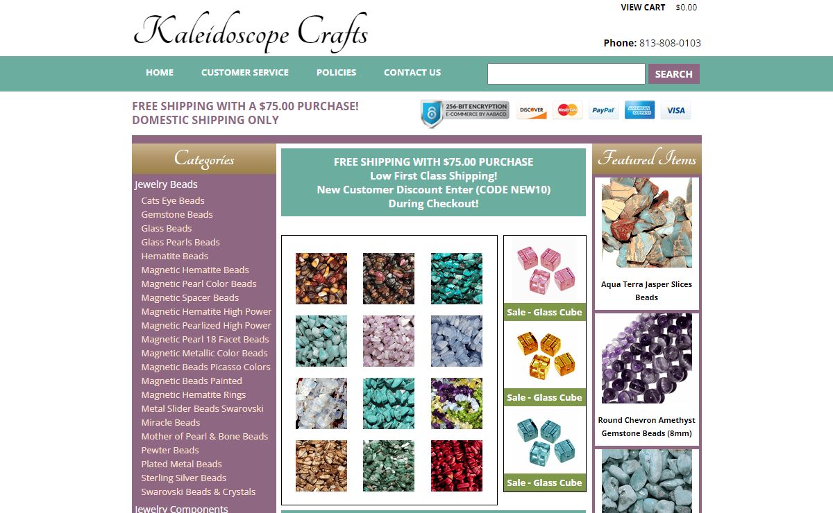 Kaleidoscope Crafts: Beading and Craft Supplies