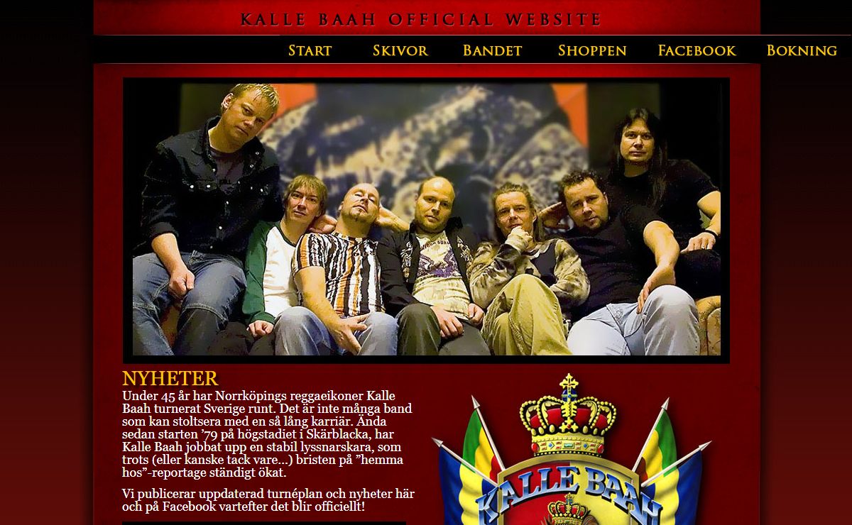 KALLE BAAH OFFICIAL WEBSITE | High Quality Reggae Music