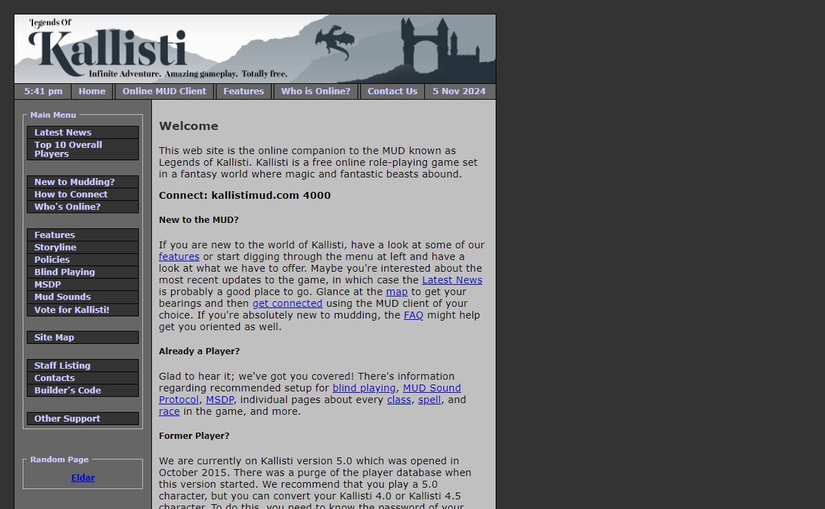 Legends of Kallisti