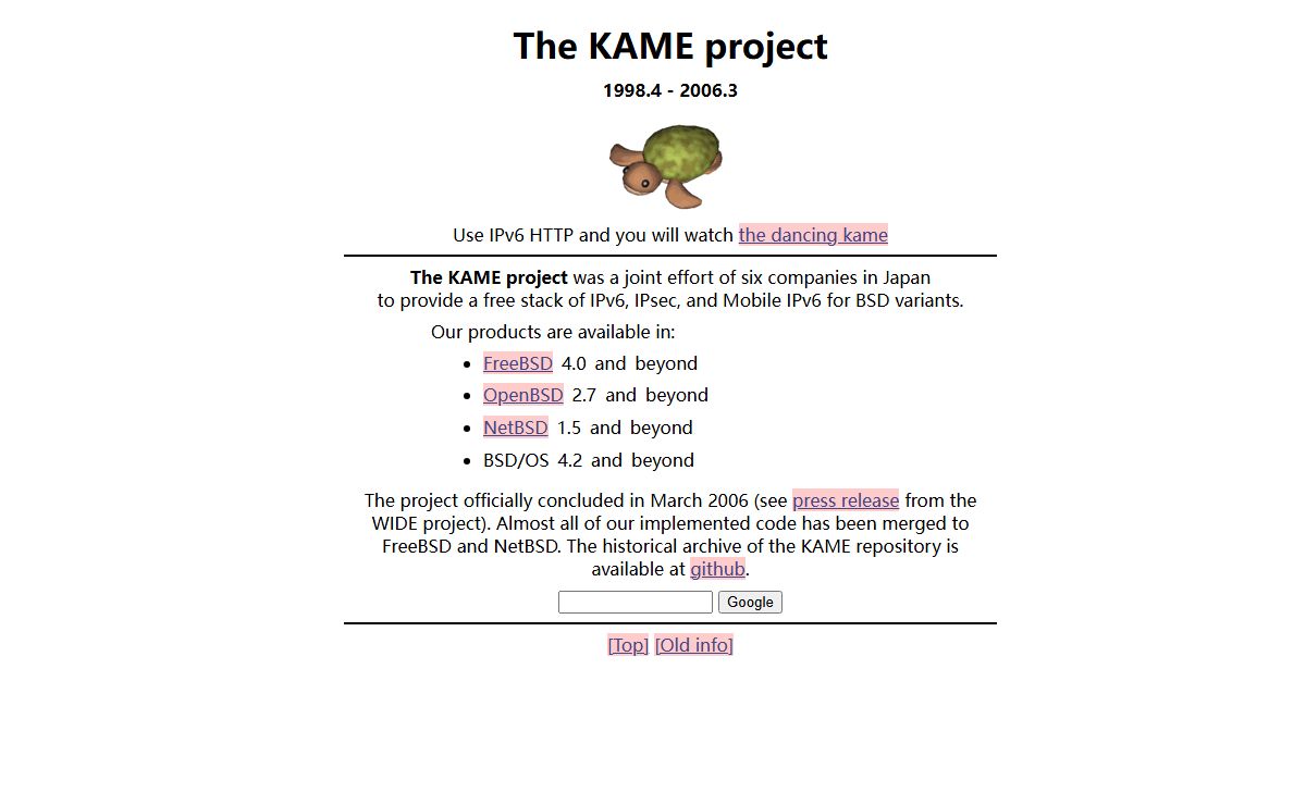 The KAME project